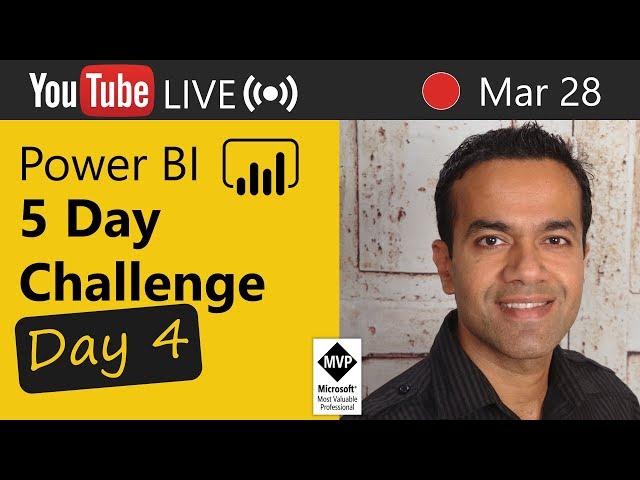 Day 4: Build Your First/Next Power BI Dashboard (LIVE🔴), Mar 28
