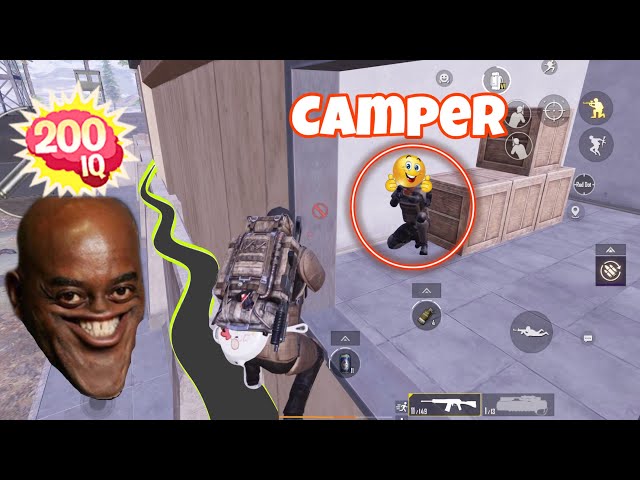 He Camped After Hearing Shotgun Sound 🤑 Metro Royale New Map Arctic Base