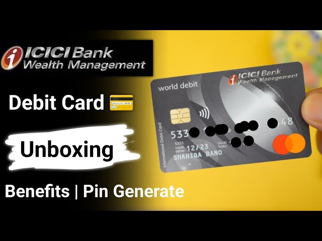 ICICI Wealth Management Debit Card Unboxing 2024 | ICICI Bank Wealth Management Debit Card Benefits