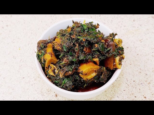 Afang Soup Recipe with Kale and Spinach! 5 Stars ✨Green! Not Overcooked