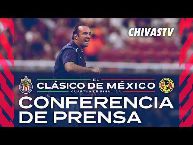 Joaquín Moreno en Conferencia de Prensa | Chivas Femenil vs América | 4tos Final Ida Clausura 2024