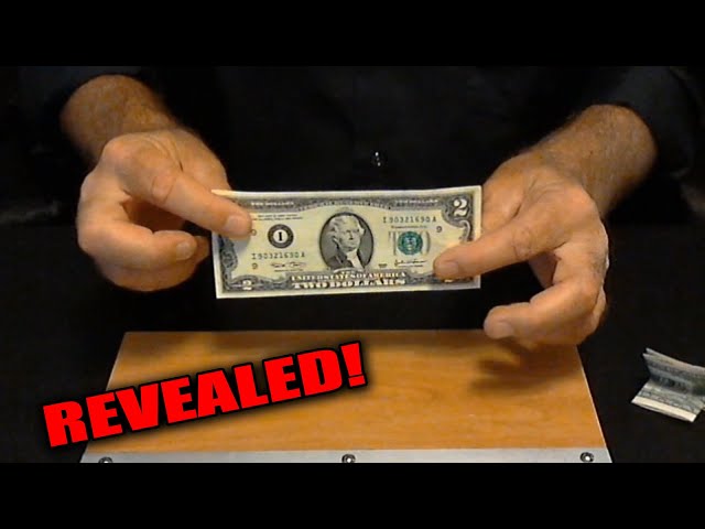 The $2 Dollar Bill Trick (Magic) ~ An In Depth Tutorial