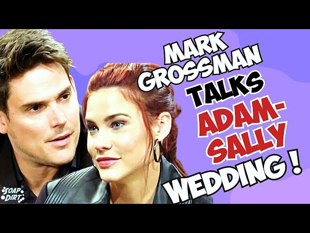 Young and the Restless: Mark Grossman Talks Adam-Sally Wedding! #yr