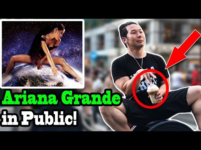 Ariana Grande - "God is a Woman" - SINGING IN PUBLIC!!