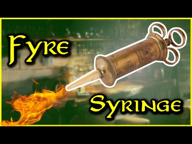 Forgotten Adventuring Gear: the Fire Syringe