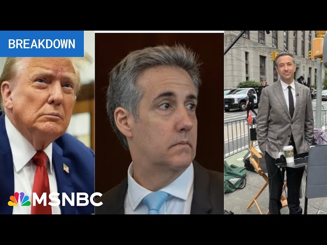 Trump trial ends with incriminating testimony from star witness — see Melber’s breakdown