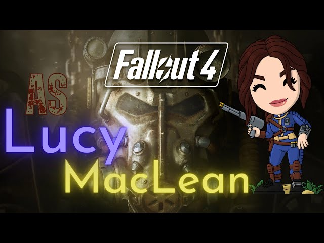 MODDED FALLOUT 4 as LUCY MacLean!! (NEXT GEN)