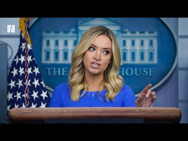 Kayleigh McEnany's Weak Spin On Trump's White Supremacy Remarks