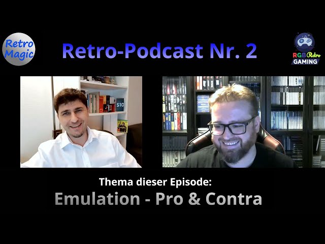 Retro Podcast Nr. 2 - Heute zum Thema "Emulation" (auf Mini-Konsolen & Co.)