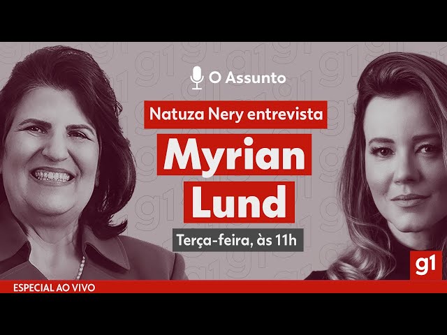 O Assunto #1000: Natuza Nery entrevista AO VIVO Myrian Lund