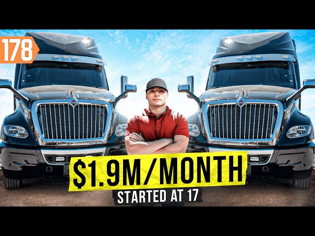 17 Year Old Starts $1.9M/Month Trucking Business… HOW?!