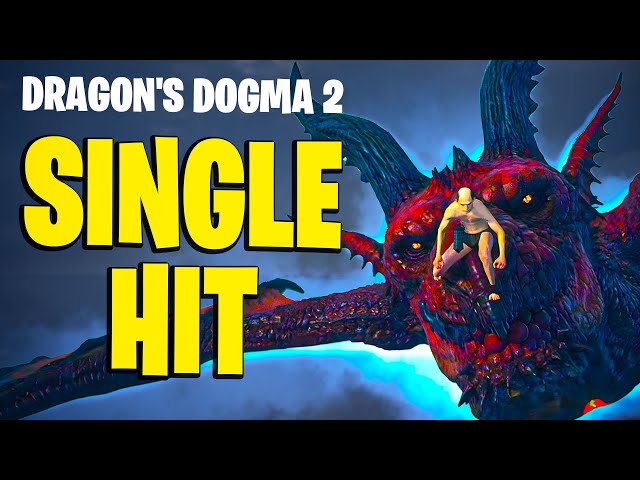 CAN YOU BEAT Dragons Dogma 2 in SINGLE SHOT (literally)