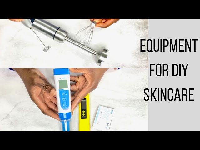 EQUIPMENT FOR MAKING DIY SKINCARE I SMALL BUSINESS