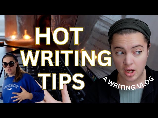 productive writing vlog | writing tips, plot thoughts and rambles