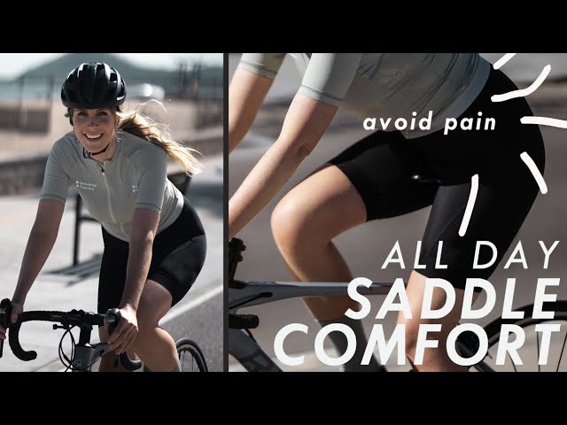 My 6 Tips To AVOID a Sore 🍑🍑🍑 On The Bike! Saddle Comfort Tips!