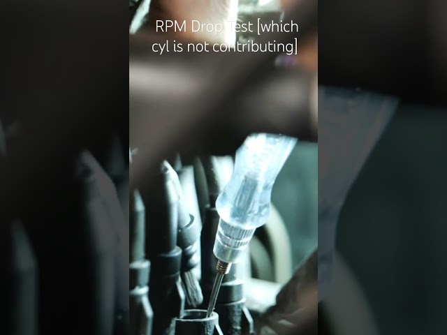 RPM Drop Test [which cylinder is misfiring?]