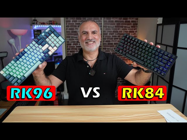 RK96 vs RK84 Wireless Gaming Mechanical Keyboards from Royal Kludge