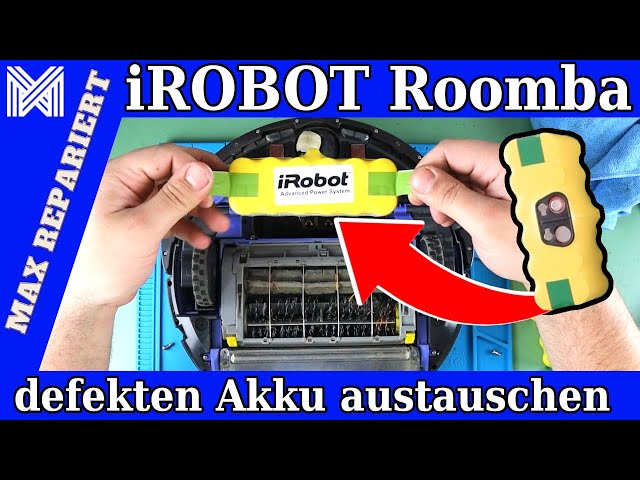 Roomba 650 Akku austauschen - iRobot Batterie austauschen - Akku Problem bei Roomba - 600er Serie