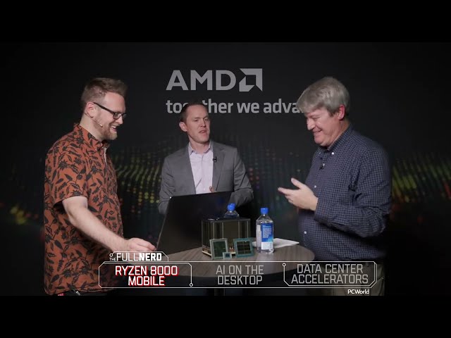 AMD Talks Ryzen 8000 Mobile, AI On Desktop, Data Center Accelerators | The Full Nerd Special