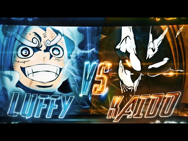 One Piece | GEAR5 Luffy VS Kaido - Pr in Rio 「AMV/EDIT」4K!