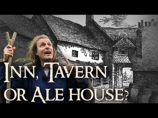 What's the difference between medieval inns, taverns and alehouses?