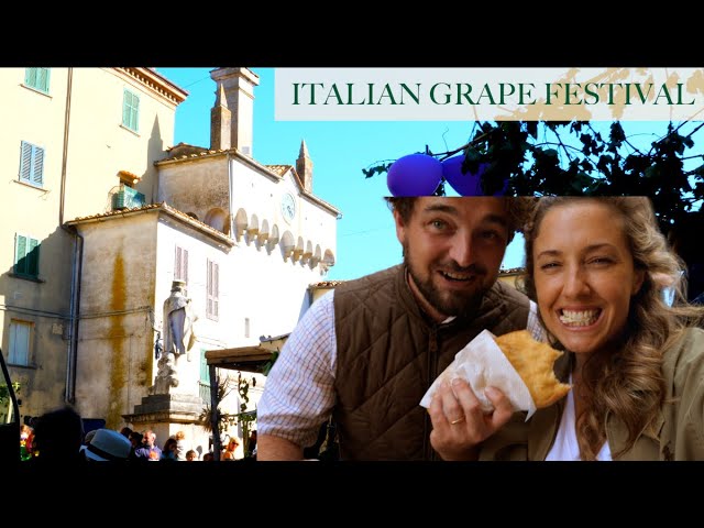 THE FESTIVAL OF THE GRAPE IN TUSCANY, ITALY