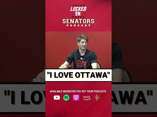 Tyler Kleven LOVES That The Senators Arena Is In The Middle Of Nowhere