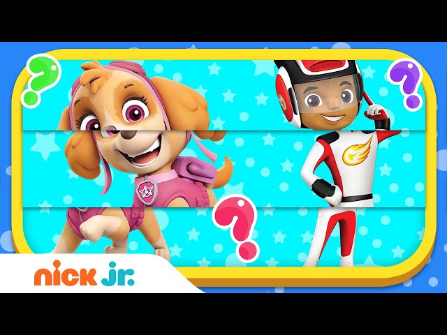 Guess the Character #3 w/ PAW Patrol, Blaze & Blue's Clues! | Nick Jr.