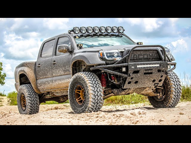 Supercharged Toyota Tacoma Pre Runner Walk Around