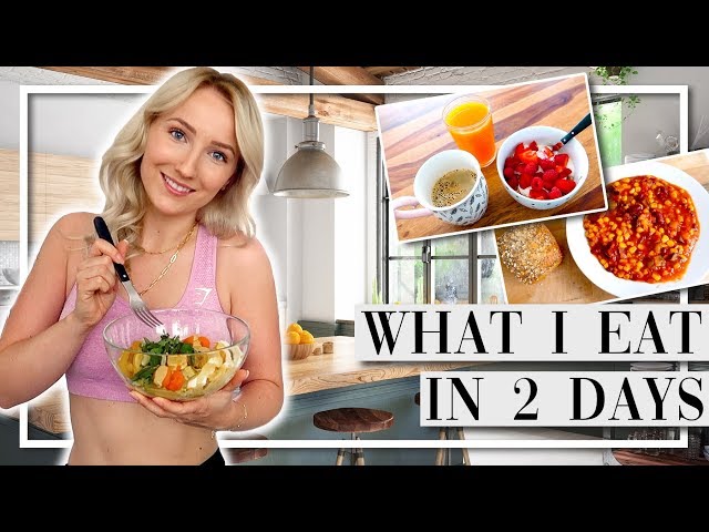 What I eat in 2 Days - Vegetarische Rezepte - Meine Ernährung im Alltag! TheBeauty2go