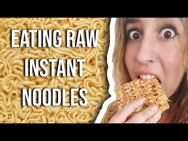 Eating raw Nepali Instant Noodles! | Nepal Lockdown Vlog