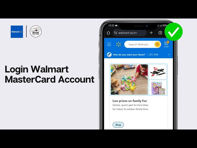 How To Login Walmart MasterCard Account Online 2024 (UPDATED)