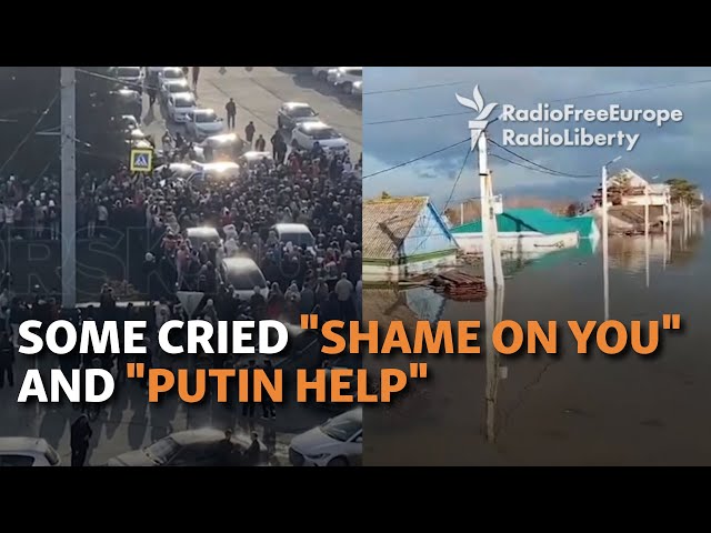 Locals Protest Against Putin As Russia Struggles With Floods