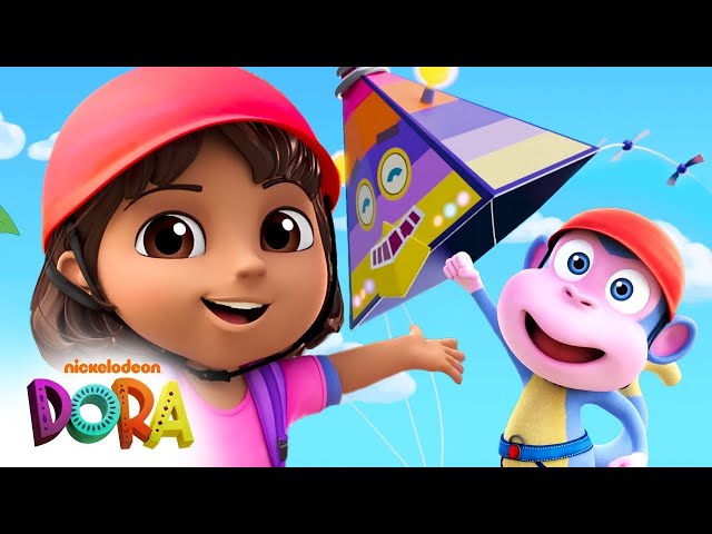 Dora’s Aventuras! #2 w/ Boots and Tico 🪁 Learn Shapes Mini Episode! | Dora & Friends