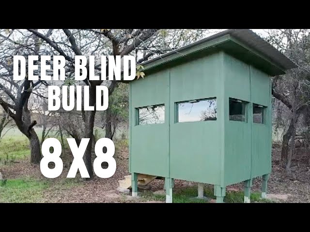 Deer Blind Build 8X8 | Part 2