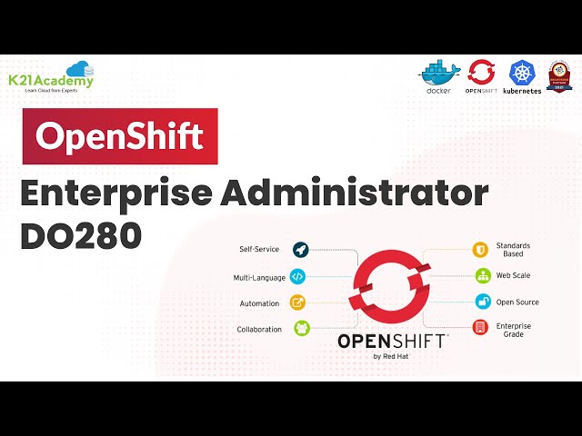Everything about Red Hat OpenShift Enterprise Administrator - DO280 | K21Academy
