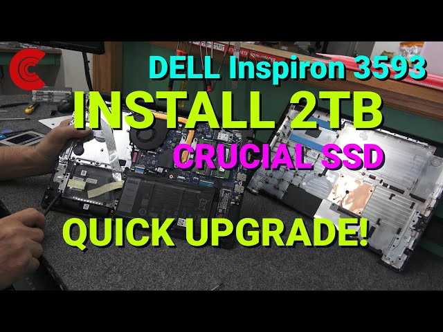 DELL Inspiron 3593 ADD SECOND 2TB SSD