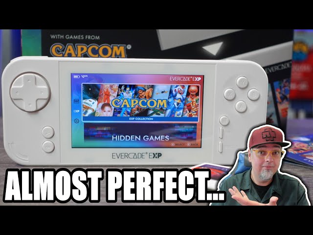 This NEW Retro Handheld Is ALMOST PERFECT! Evercade EXP First Look & Review!