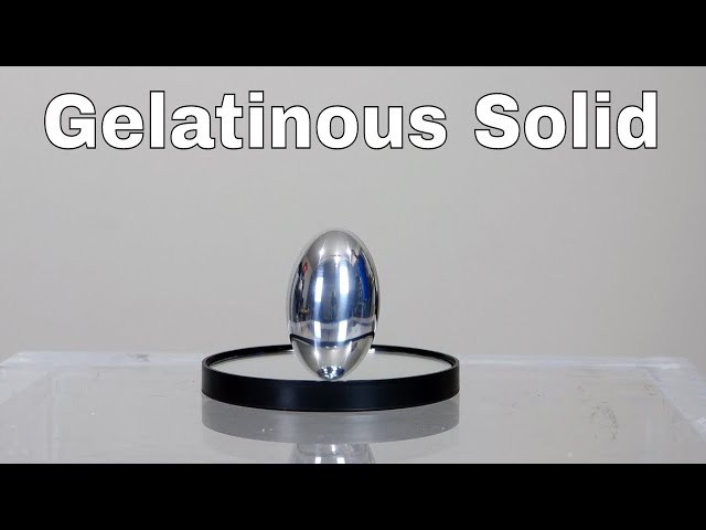 Tesla's Egg of Columbus—The Gelatinous Solid