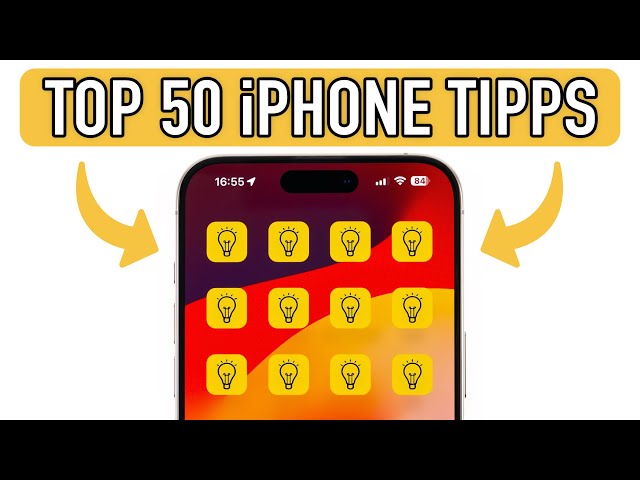 TOP 50 iPhone Tipps (2024) | Nützliche Tipps, versteckte Funktionen & mehr...