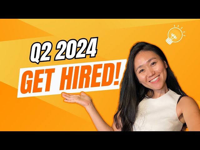 Top 3 SECRETS to Get Hired Fast in Q2 2024