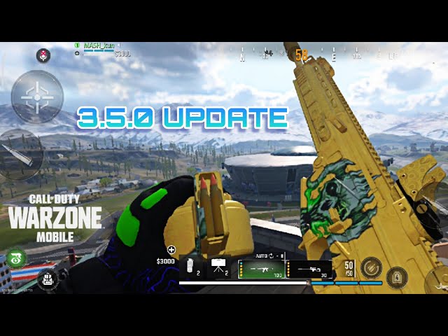 WARZONE MOBILE 3.5.0 S3 Reloaded Update Poco X6 Pro MID graphics
