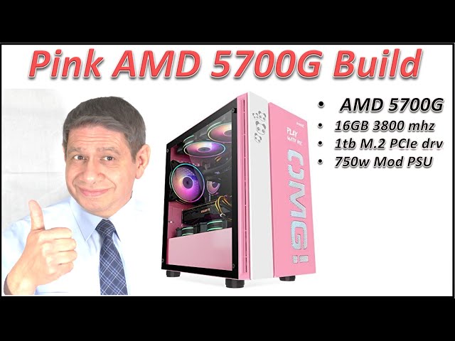 Pink AMD Computer Build, Part 1
