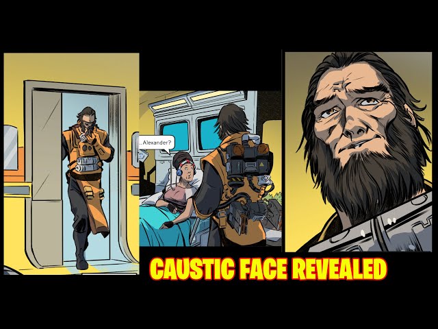 Caustic Face Revealed - The Legacy Antigen Comics - Apex Legends