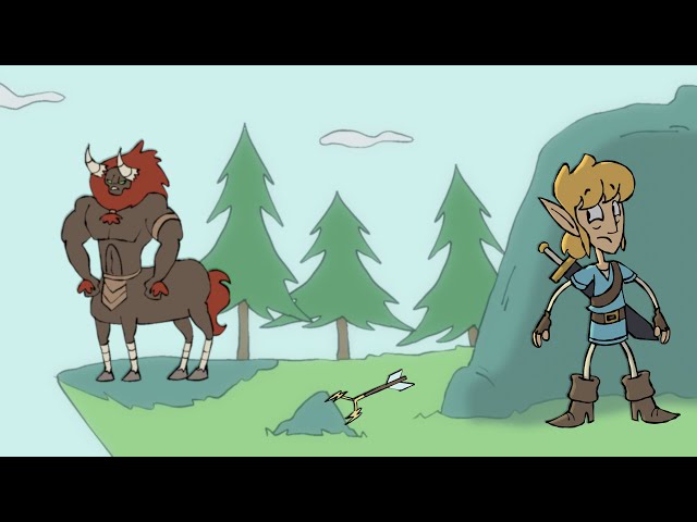 Zelda Breath of the Wild ANIMATED in 2 MINUTES (for 35th)