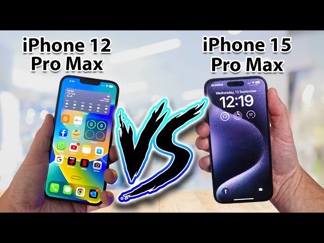 iPhone 15 Pro Max Vs iPhone 12 Pro Max REVIEW of Specs!