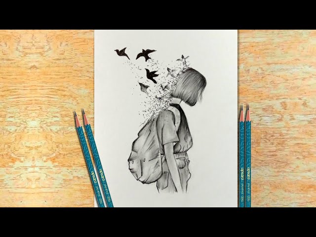 Easy Pencil Drawing for Beginners | Creative Drawing Ideas | Sketch for Beginners | #33
