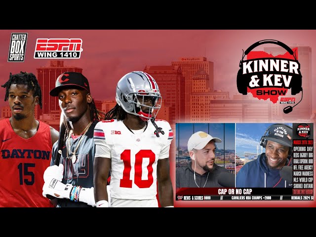 IN STUDIO! Draft Reactions and Reds Preview. NBA playoffs. | Kinner & Kev Show ESPN 1410