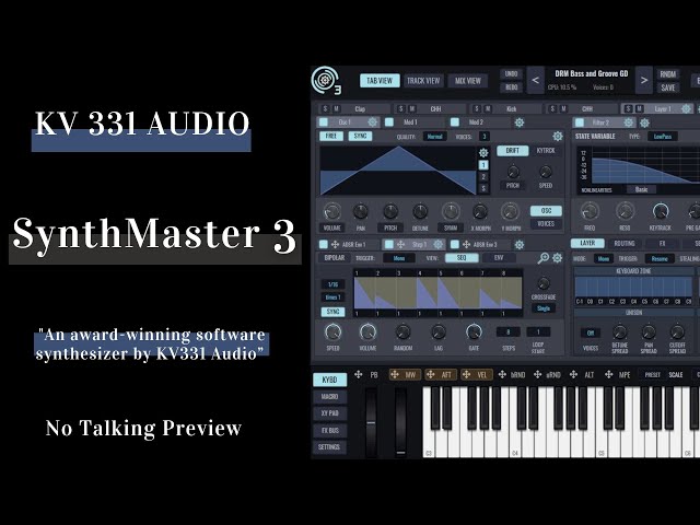 KV331 Audio - SynthMaster 3 (No Talk Preview)
