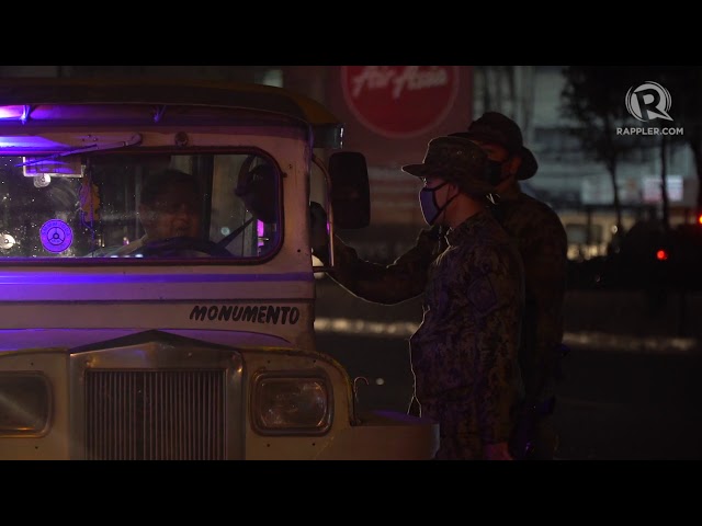 WATCH: Not enough checkpoints in Northern Metro Manila for lockdown